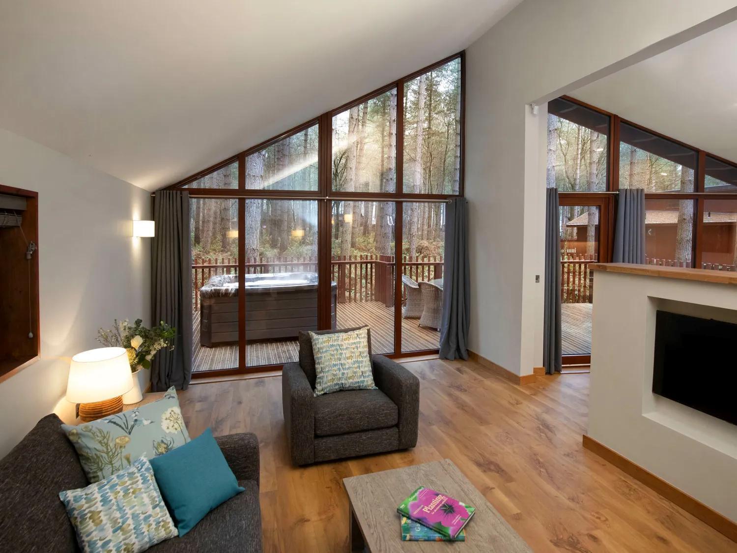 Blackwood Forest Cabins - Forest Holidays Popham Kültér fotó