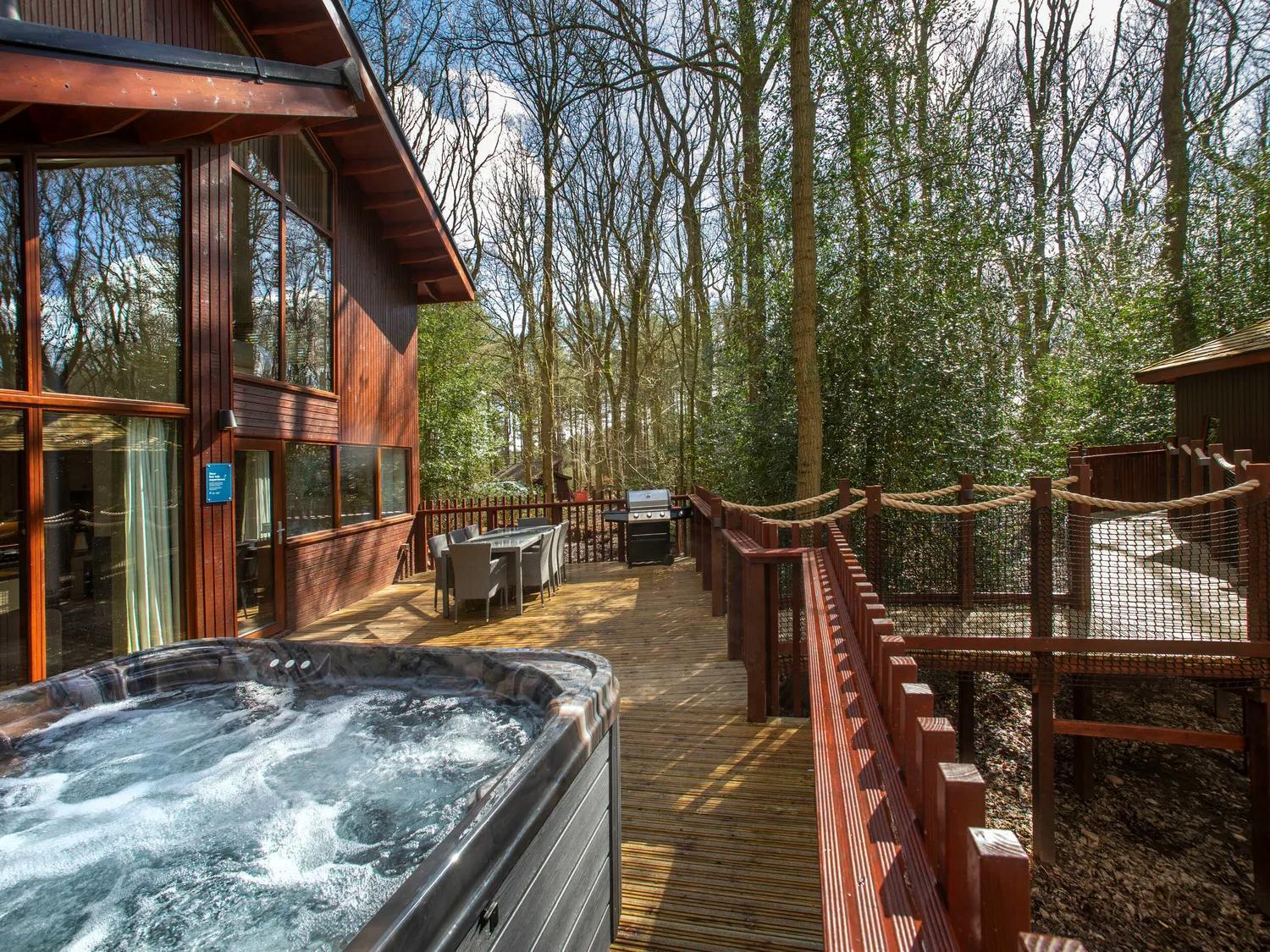 Blackwood Forest Cabins - Forest Holidays Popham Kültér fotó